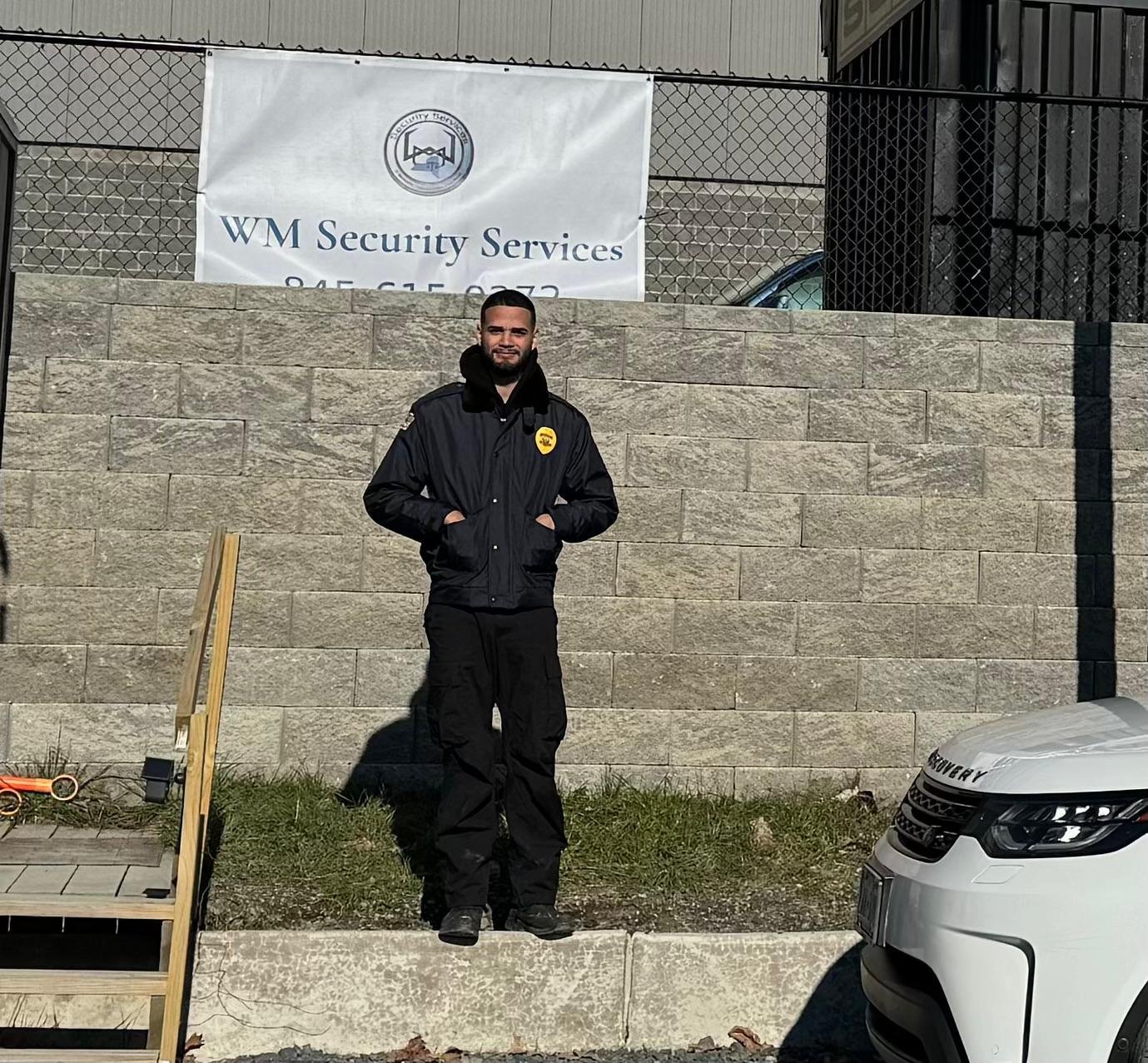 WM Security uniformed guard